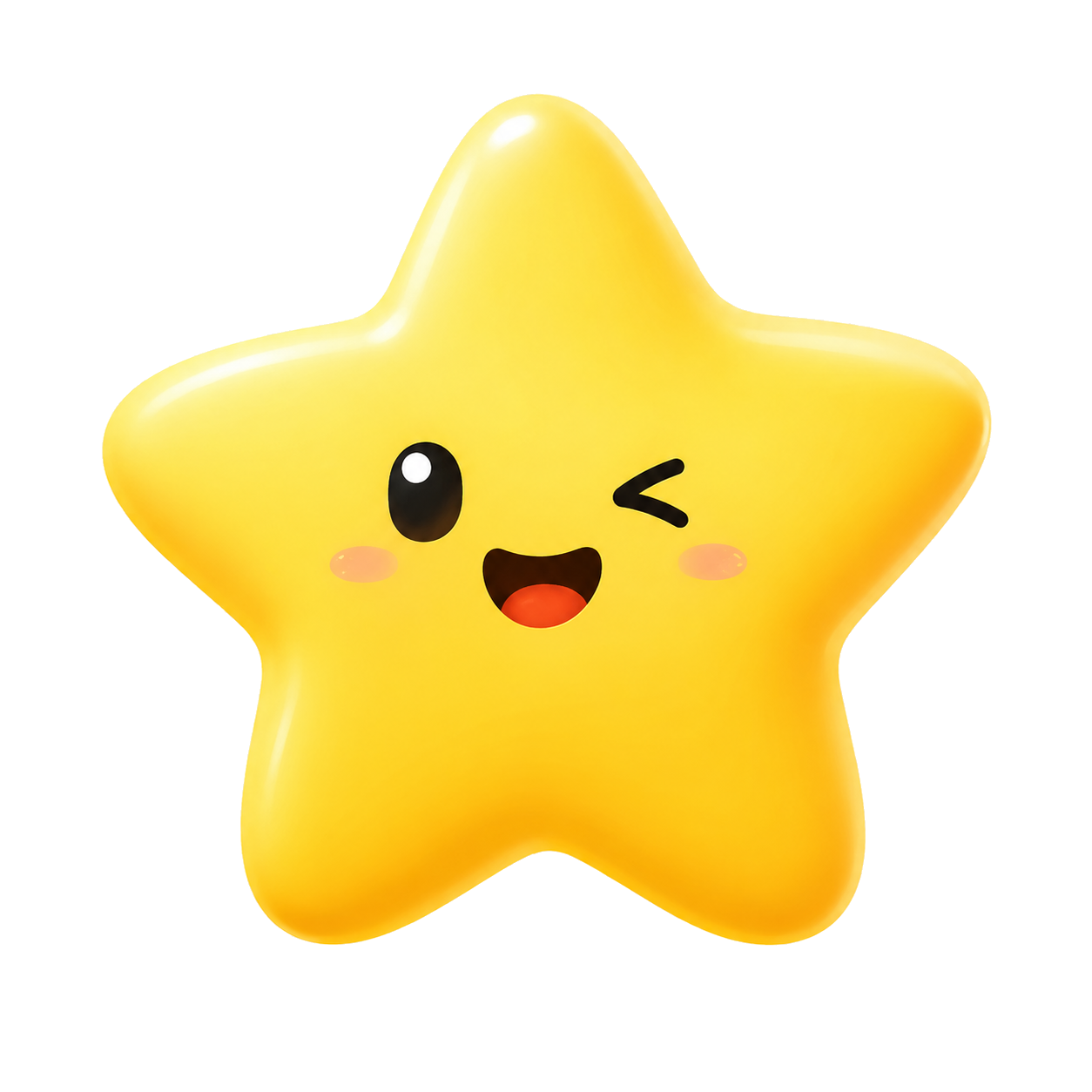 无敌星星星形吉祥物